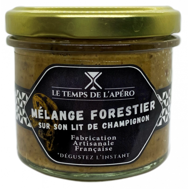 Delhaize, Champignons, Mélange forestier, Bocal, 40 gr